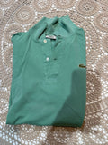 t shirt la coste in verde